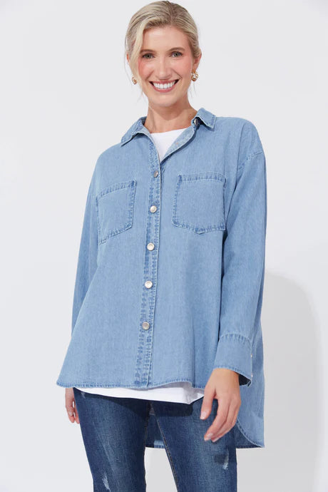 Austin Denim Shirt By Haven - Denim
