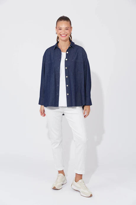 Austin Denim Shirt By Haven - Indigo