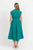 Santos Sleeveless Shirt Dress - Teal