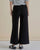 Elodie Wide Leg Ponte Pant - Black