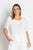 Celeste Cropped Top By LulaLife - White