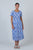 Fuss Free Crinkle Cotton Dress By Namastai - Cycladic Oak