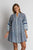 Mississippi Button Dress By IBSA - Navy