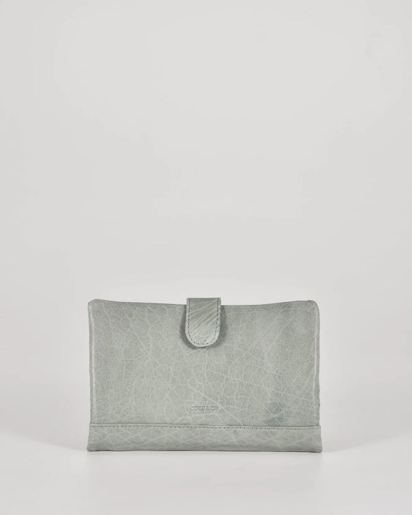 Kadina Soft Leather Iphone Wallet - Mist