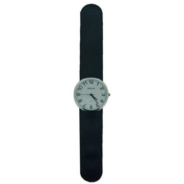 Small Slap Watch - Silver / Black