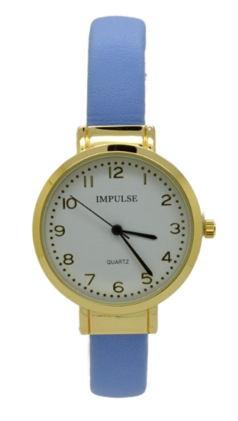 Bangle Watch - Gold/Blue