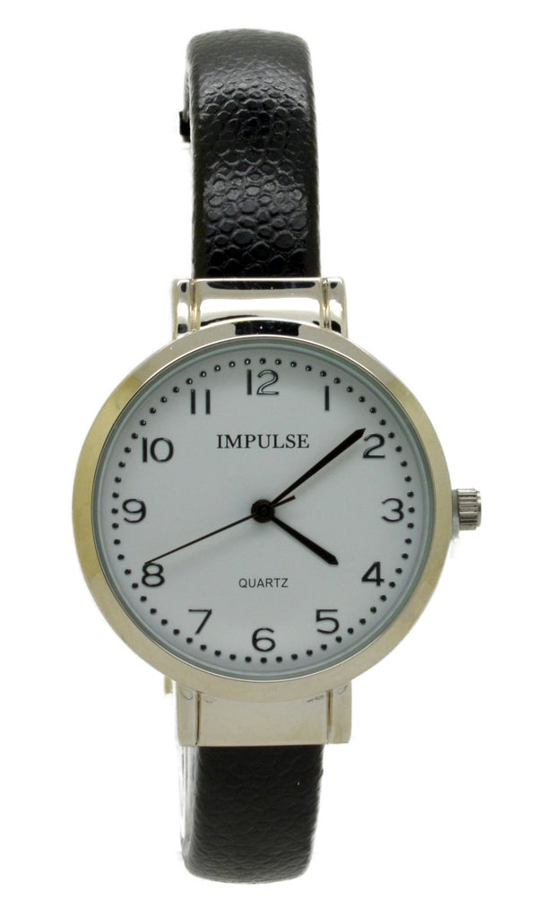 The Bangle Watch - Silver / Black