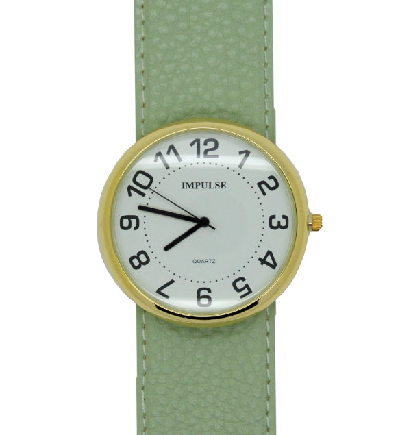 Small Slap Watch - Gold / Green