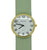 Slap Watch - Gold/LIzard Green