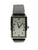 Impulse Rectangle - Silver Black Strap