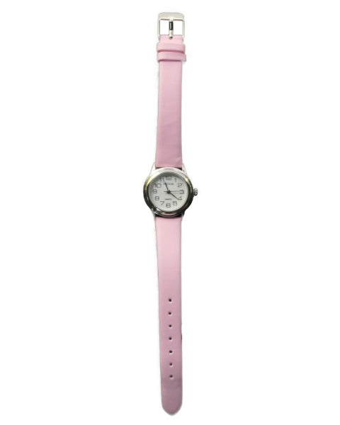 Traditional Watch - Silver / Pink