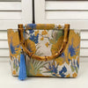 Floral Bamboo Canvas Tote Bag
