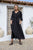 Coulisse Linen Dress By Free Angel - Black
