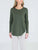 Scarlett Long Sleeve T Shirt By 3rd Story - Khaki