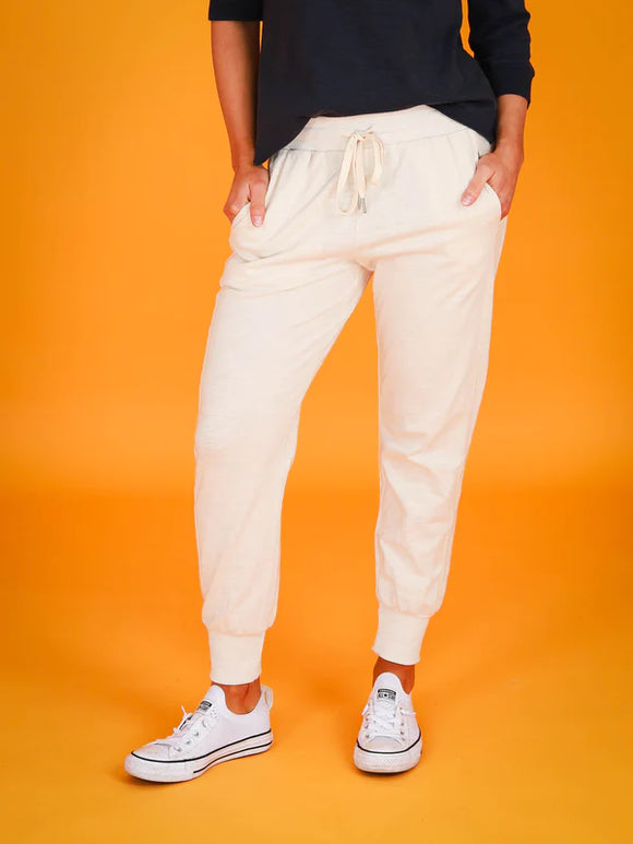 Amber Track Jogger Pants By 3rd Story - Tofu