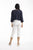 Essential Knit Tie Shrug By Orientique - Navy