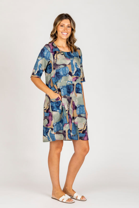 Eva Dress In Purple