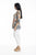 Kauai 3/4 Sleeve Pleated Top By Orientique