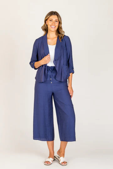 Serena Jacket In Cobalt