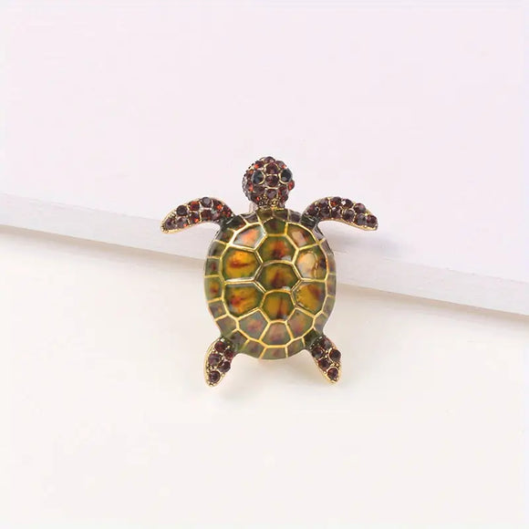 Turtle Brooch