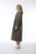 Digital Button Through Dress By Orientique - Vintage