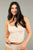 Shoestring Singlet Top By Tani - Sand
