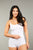 Shoestring Singlet Top By Tani - White