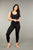 7/8th Legging By Tani - Black