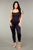 7/8th Legging By Tani - Navy