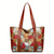 Geometric Patchwork Tote Bag