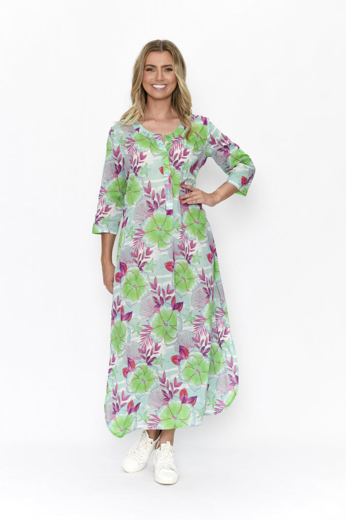 Melina Maxi Dress - Green
