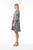 Aksharay Dress By Orientique - Navy