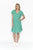 Taylor Dress With Cap Sleeve By One Summer - Jade