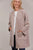 Folie Relaxed Cardigan By Eb&Ive - Oat