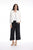 Fringe Linen Blend Jacket By Orientique - White
