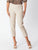 Bengaline 7/8 Slim Cotton Pull On Pant - Natural