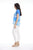 Contemporary V T-Shirt By Orientique - Greek Island