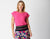 Tarin Everyday Top In Hot Pink