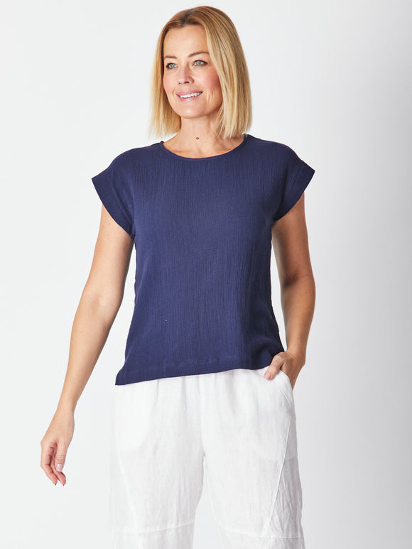 Tarin Everyday Top In Navy