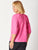 Lantern Top In Hot Pink