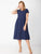 Cotton Doll Dress By Cordelia St - Navy