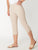 Cottolene Crop 3/4 Pant By Cordelia St - Natural