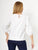 Balloon Sleeve Top By Cordelia St - White
