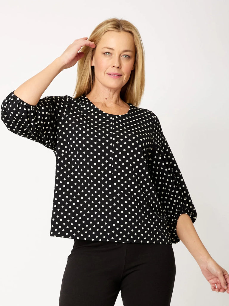 Jersey Silvy Top By Cordelia St - Spot