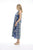 Liberte Sleeveless Midi Dress By Orientique - Blue