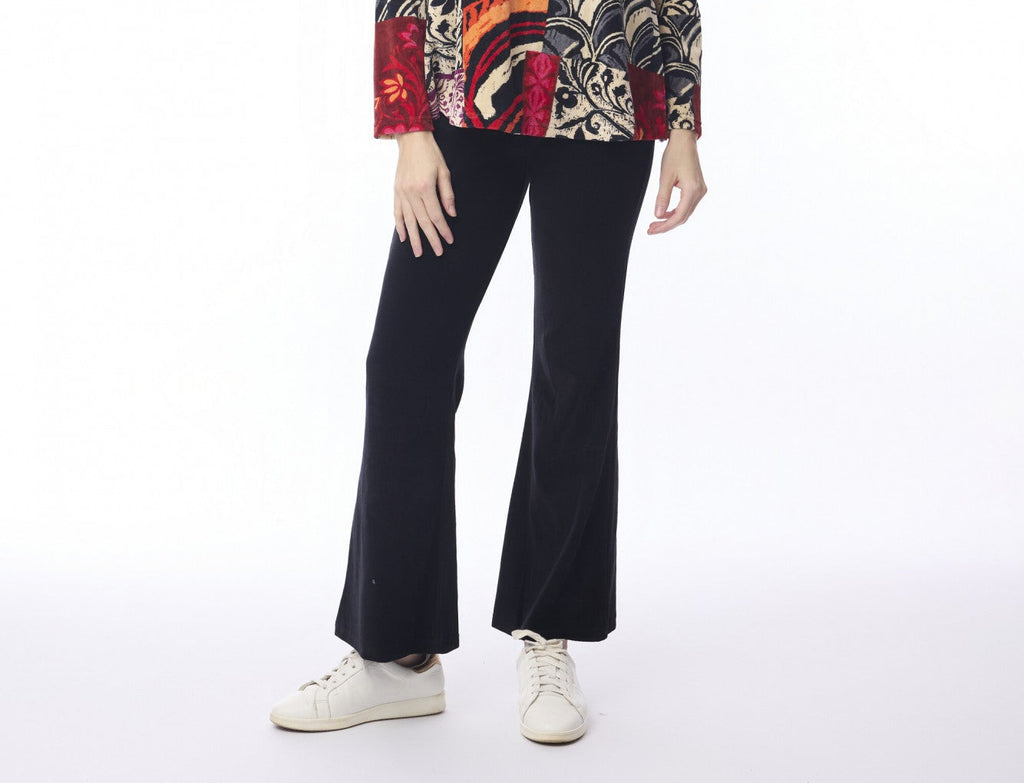 Flared Giza Pant By Orientique - Black