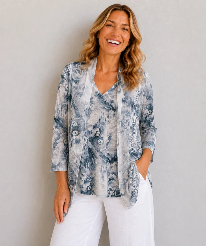 Helena Twofer Top By Renoma - Multi