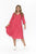 Amber Dress Solid With Lining - Cherry