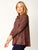 Margie Cowl Swing Top By Cordelia St - Shiraz
