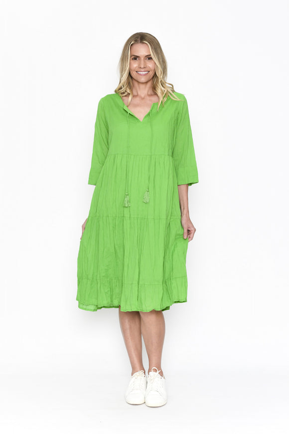 Amber Dress By One Summer - Green